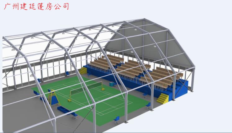 裝配式體育場館-室內(nèi)羽毛球場