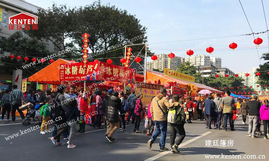 花市篷房-2020荔灣迎春花市